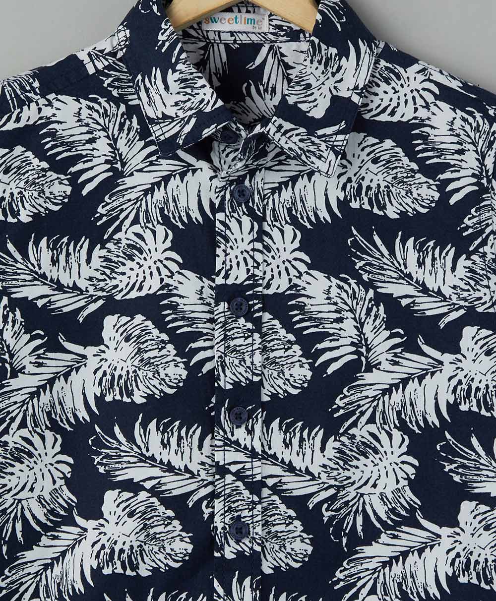 Poplin Hawaiian Cotton Shirt