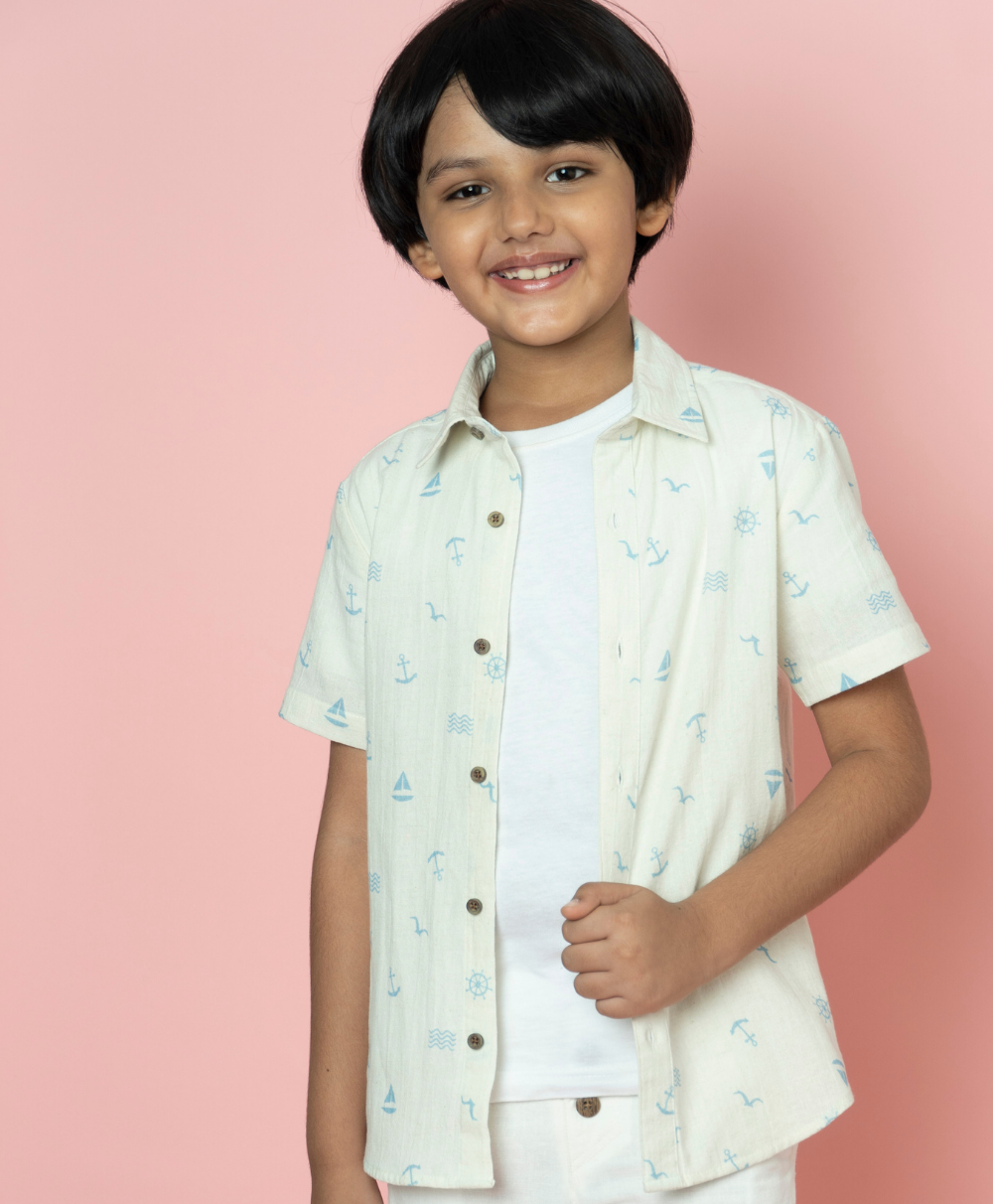 Anchor Print Shirt