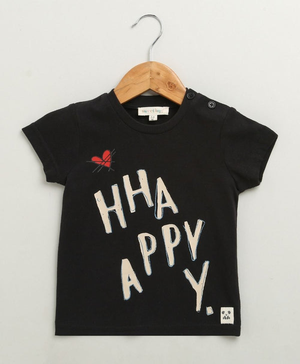HHA-PPY Vibes Cotton T-shirt - Streetwear