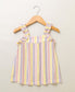 Multicoloured Striped Blouse with a Bloomer