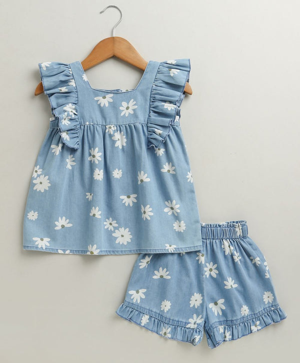 Sweetlime By AS Daisy Daydream Co-Ord Set - Blue