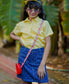 Embroidered Yellow Shirt