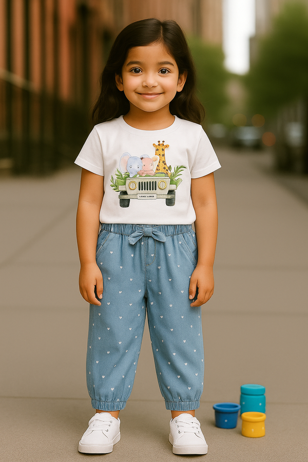 Safari Buddies Cotton T-shirt
