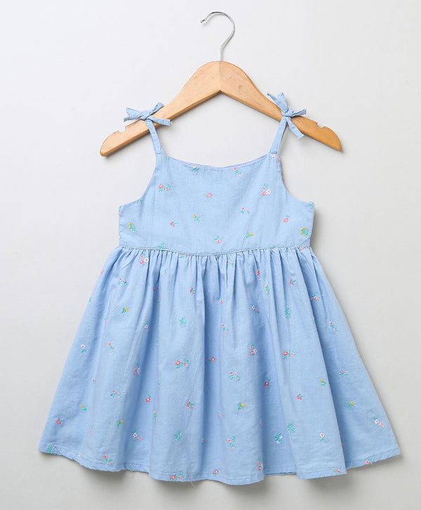 Light Blue Organic Cotton Dress