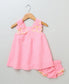 Neon Checks Top with Bloomer Set