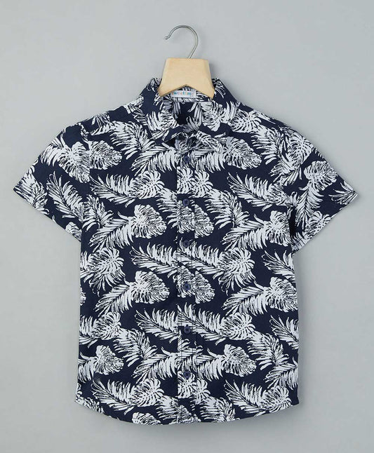 Poplin Hawaiian Cotton Shirt
