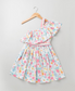 Neon Floral Printed Dress