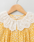 White Polka Dot Yellow Top